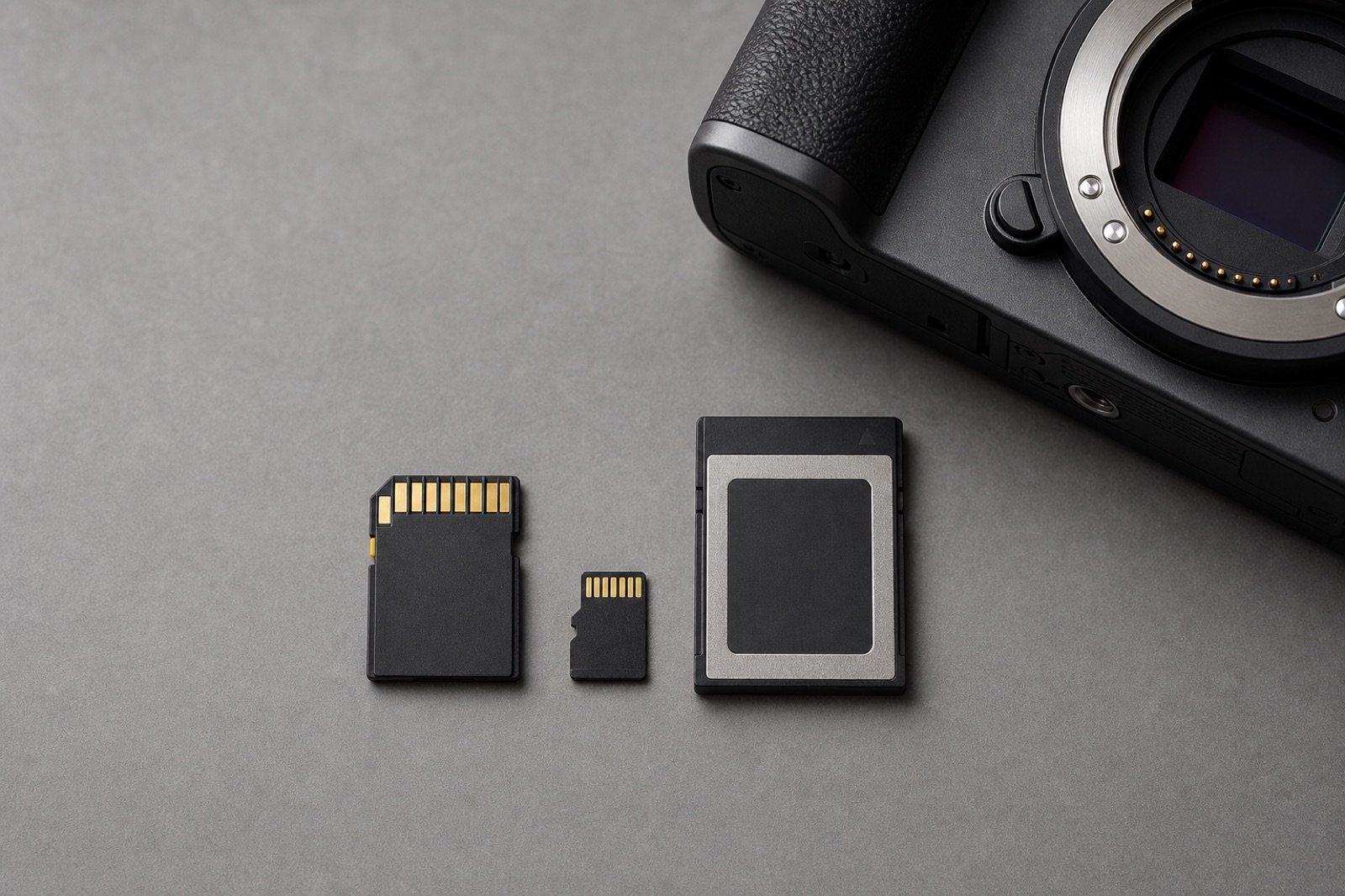 Форматы карт памяти: SD, microSD и CFexpress