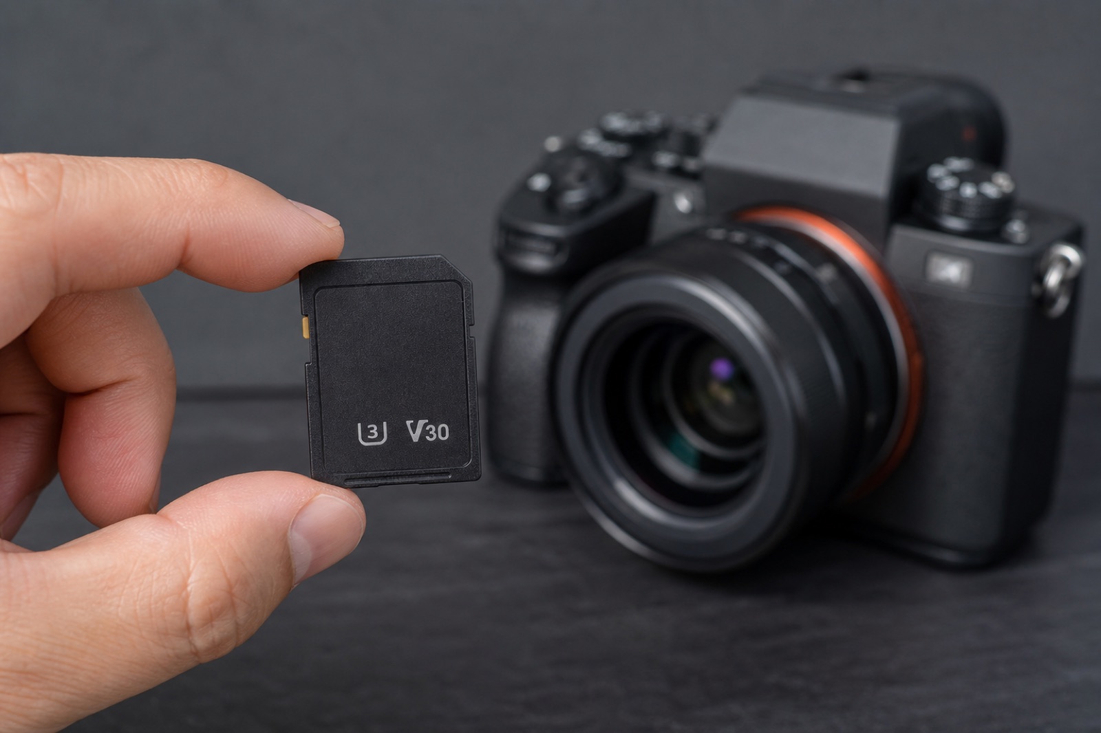 Маркировки U3 и V30 на карте памяти для видеосъёмки