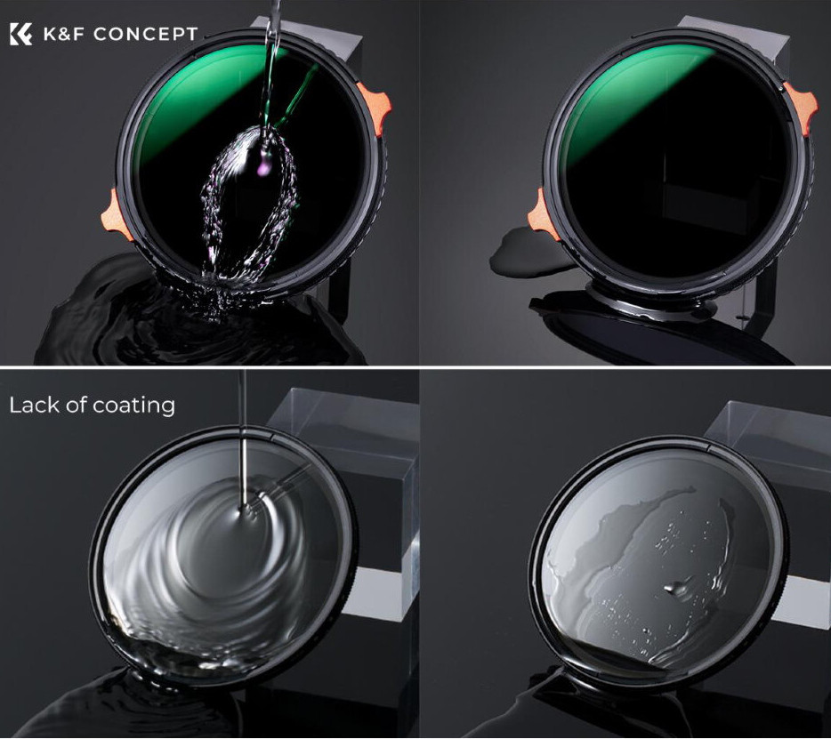Светофильтр K&F Concept Nano-X CPL/ND4-64 82мм