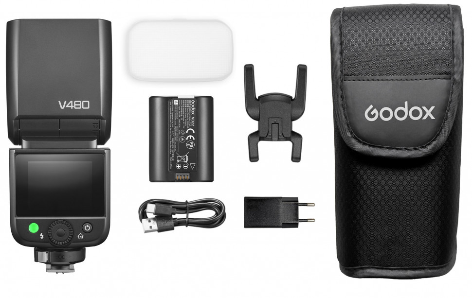 Вспышка накамерная Godox V480S TTL аккумуляторная для Sony