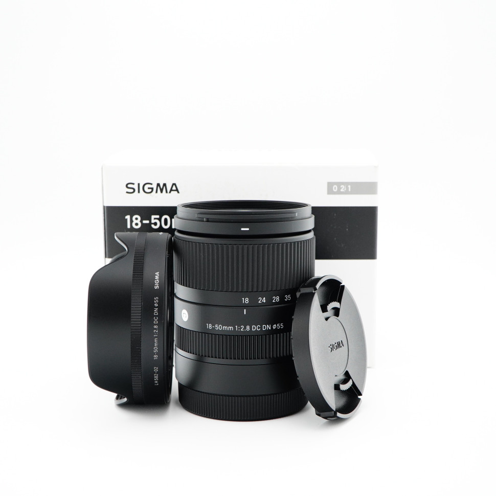 Sigma 18-50mm f/2.8 DC DN Sony E  (like new)