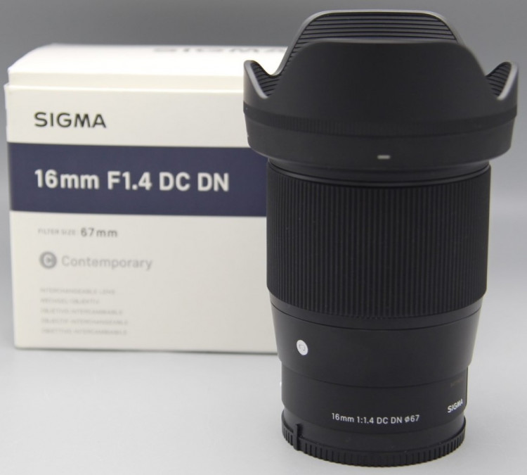 Sigma 16mm f/1.4 DC DN Sony E(Like new)