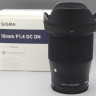 Sigma 16mm f/1.4 DC DN Sony E(Like new)