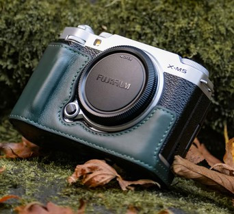 Чехол Tilta Leather Camera Case для Fujifilm X-M5 Зелёный