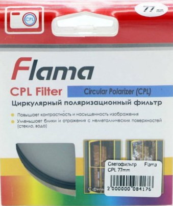 Фотофильтр Flama DLP CPL 77mm