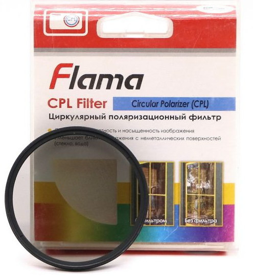 Фотофильтр Flama DLP CPL 77mm