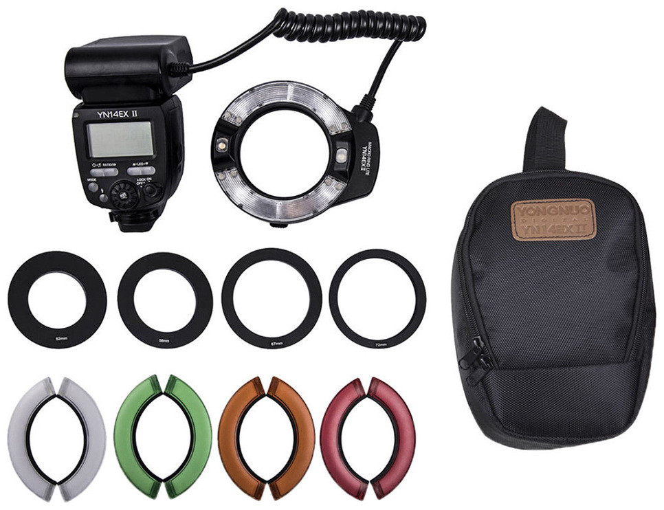 Вспышка YongNuo Speedlite YN-14EX II Macro TTL для Canon