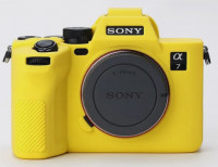 силиконовый чехол для Sony A7M IV желтый