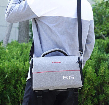 Фотосумка Canon EOS серая