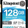 Карта памяти SDXC 128GB Kingston Canvas Go Plus UHS-I Class U3 V30 90/170Mb/s