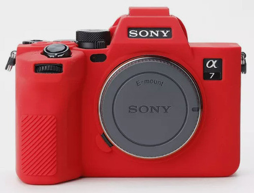 силиконовый чехол для Sony A7M IV красный