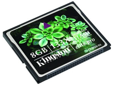 Kingston CompactFlash 8GB Elite Pro 133x (состояние 5)