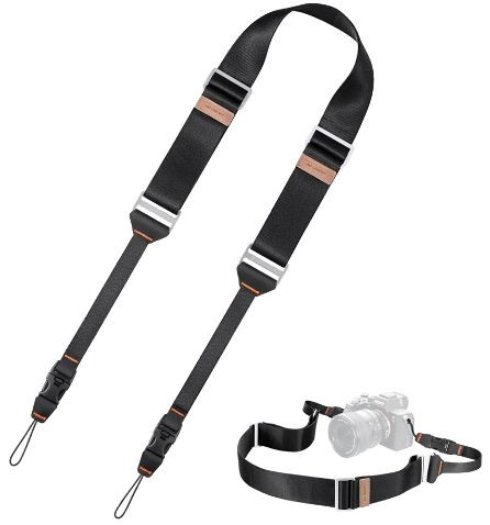 Шейный ремень K&F Concept Camera strap KF13.132 Чёрный
