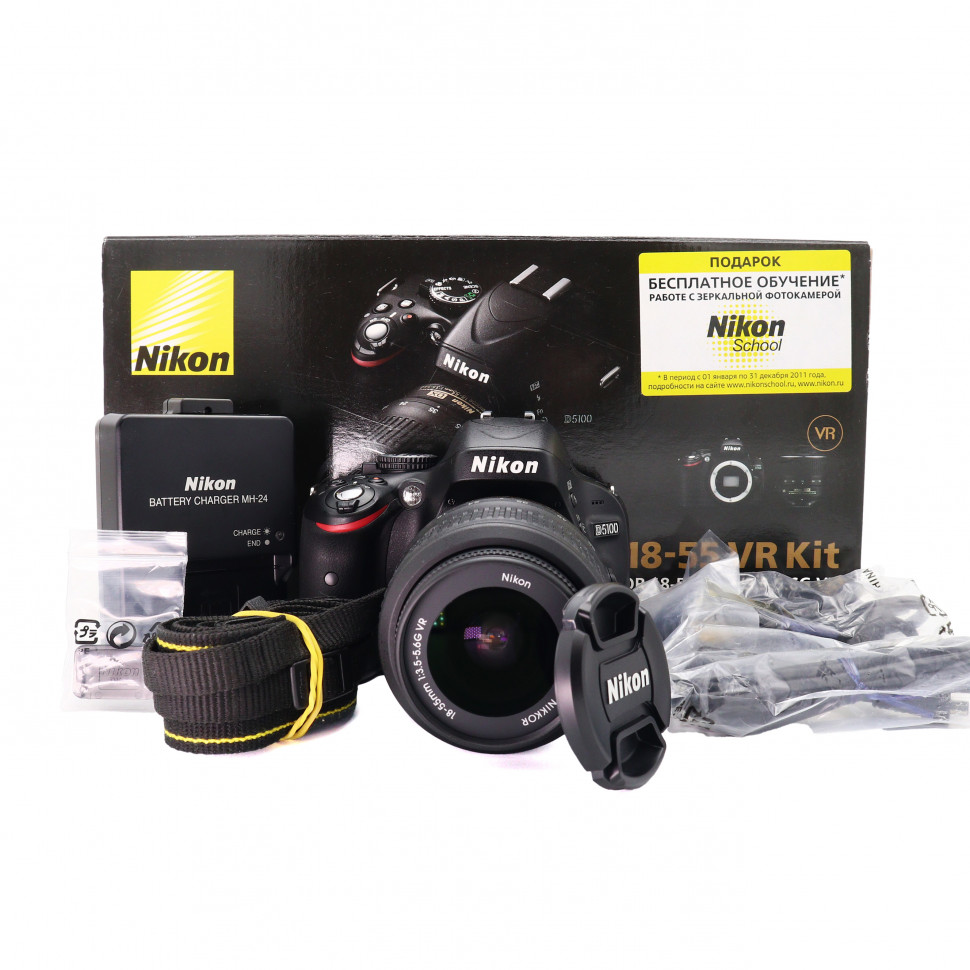 Nikon D5100 Kit AF-S 18-55mm VR (3.000 кадров)