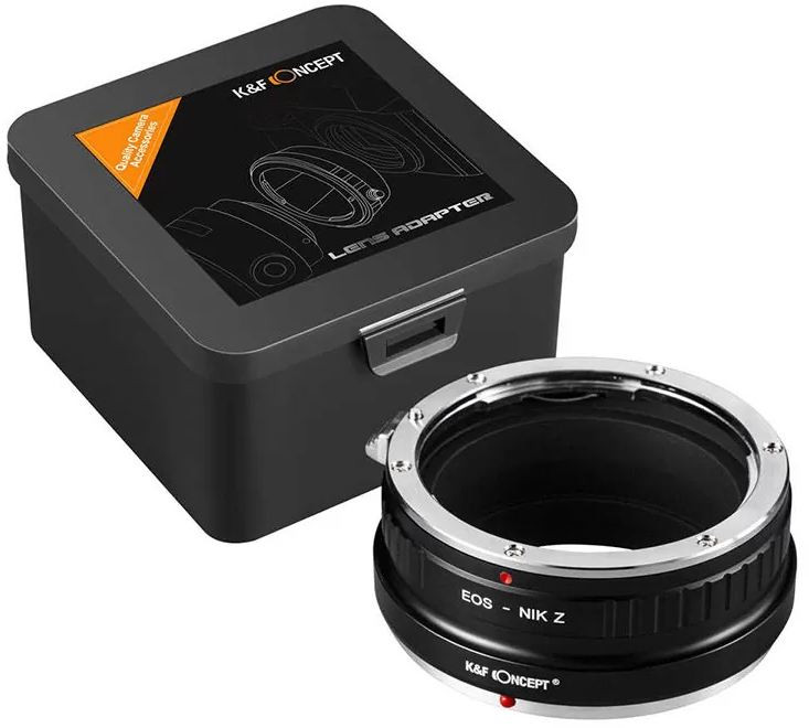 Адаптер K&F Concept для объектива Canon EF на Nikon Z