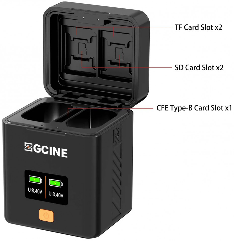 Зарядный кейс ZGCine PS-BLK22 для DMW-BLK22