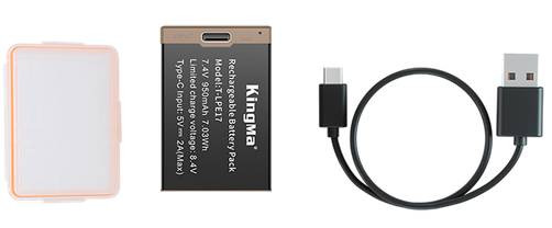 Аккумулятор Kingma LP-E17 Type-C ( 950mAh)