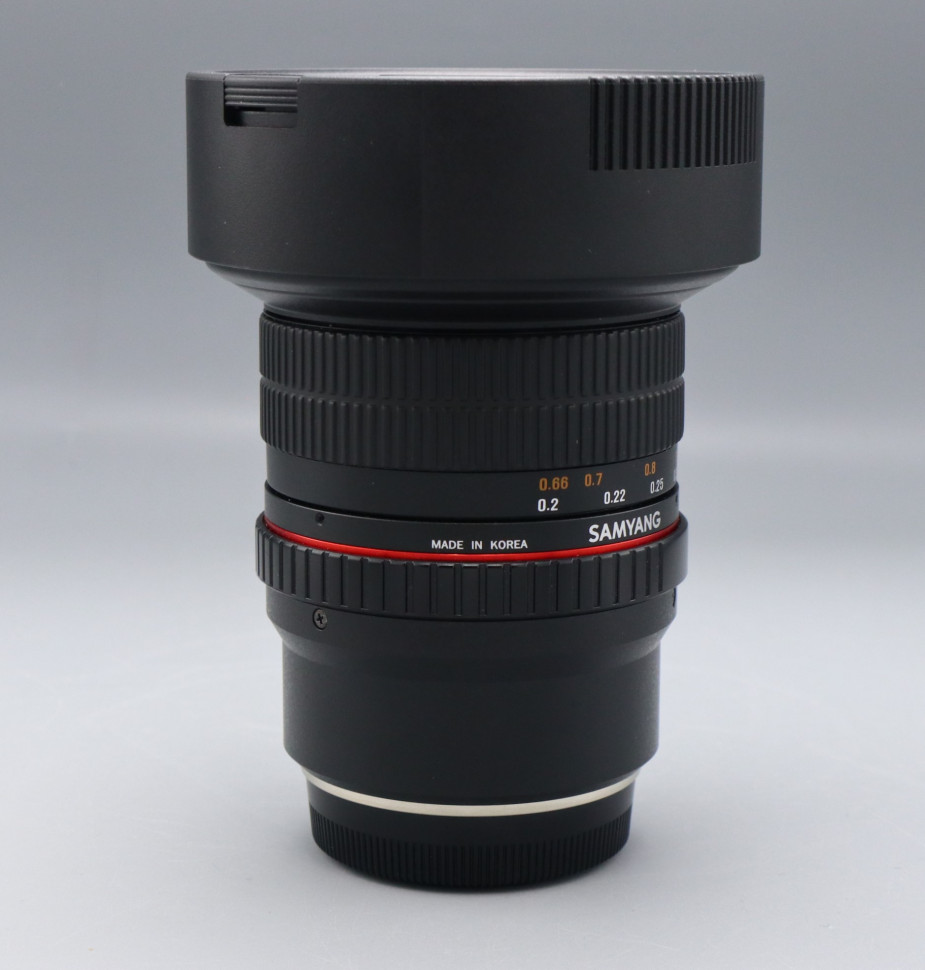 Samyang 12mm f/2.8 ED Fish-eye Fuji (Like new)