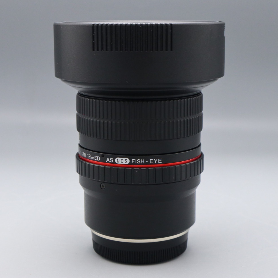 Samyang 12mm f/2.8 ED Fish-eye Fuji (Like new)