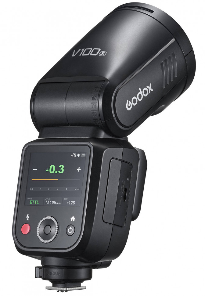 Вспышка накамерная Godox V100S TTL для Sony