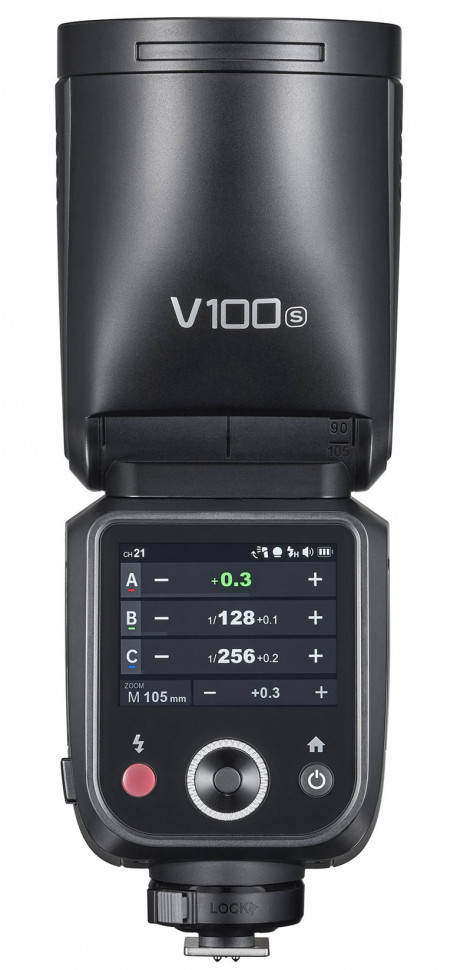 Вспышка накамерная Godox V100S TTL для Sony