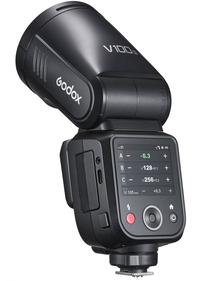 Вспышка накамерная Godox V100S TTL для Sony