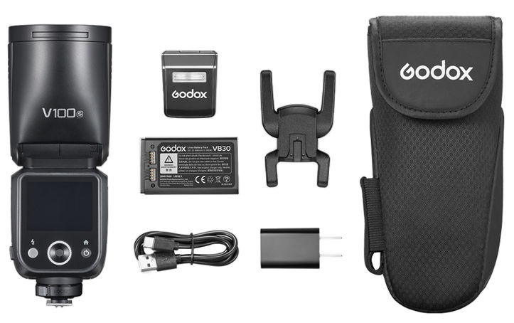 Вспышка накамерная Godox V100S TTL для Sony