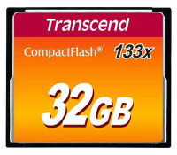 Карта памяти Transcend CompactFlash 32Gb 133x Ultra Speed