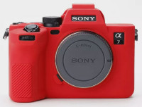 силиконовый чехол для Sony A7R III/A7 III красный