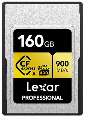 Карта памяти Lexar GOLD CFexpress Type A 160 Гб R900/W800