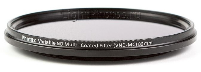 Phottix VND-MC Variable Filter 82mm нейтрально серый