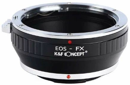 Адаптер K&F Concept для объектива EOS EF на байонет X-mount