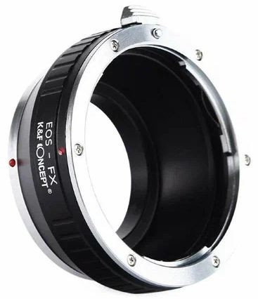Адаптер K&F Concept для объектива EOS EF на байонет X-mount