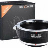Адаптер K&F Concept для объектива EOS EF на байонет X-mount