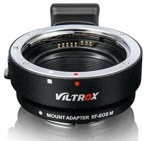 Адаптер Viltrox EF-EOS M (lвитринный экземпляр)