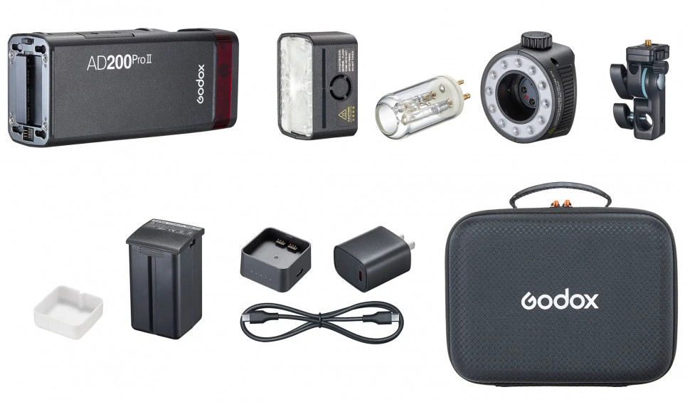 Вспышка аккумуляторная Godox Witstro AD200ProII