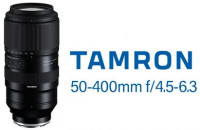 Tamron 50-400mm f/4.5-6.3 Di III VC VXD Sony FE