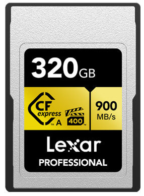 Карта памяти Lexar GOLD CFexpress Type A 320 Гб R900/W800