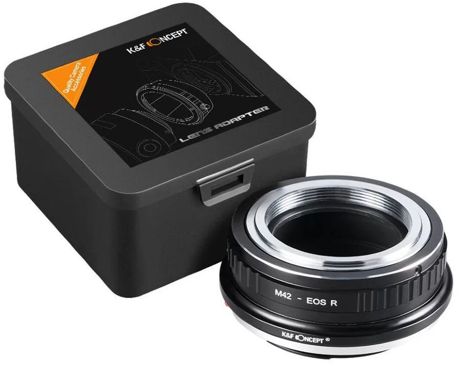 Адаптер K&F Concept для объектива M42 на Canon RF