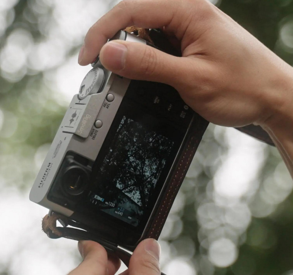 Упор для большого пальца SmallRig 4566 Thumb Grip для Fujifilm X100VI / X100V Серебро