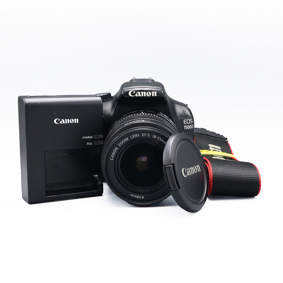 Canon EOS 1100D kit 18-55mm IS II (14800 кадров)