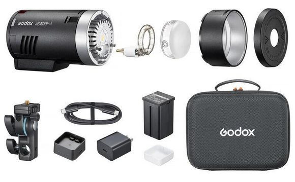 Вспышка аккумуляторная Godox Witstro AD300ProII