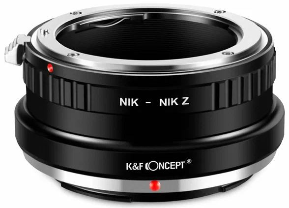 Адаптер K&F Concept для объектива Nikon F на Nikon Z
