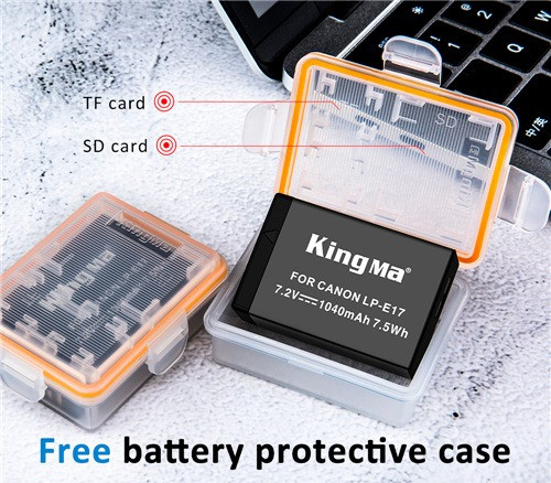 Аккумулятор Kingma LP-E17  (1040mAh)