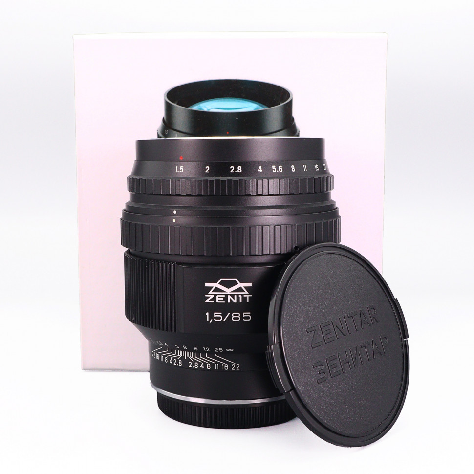 Zenit Helios 40-2 1.5/85 Canon EF (состояние 5-)