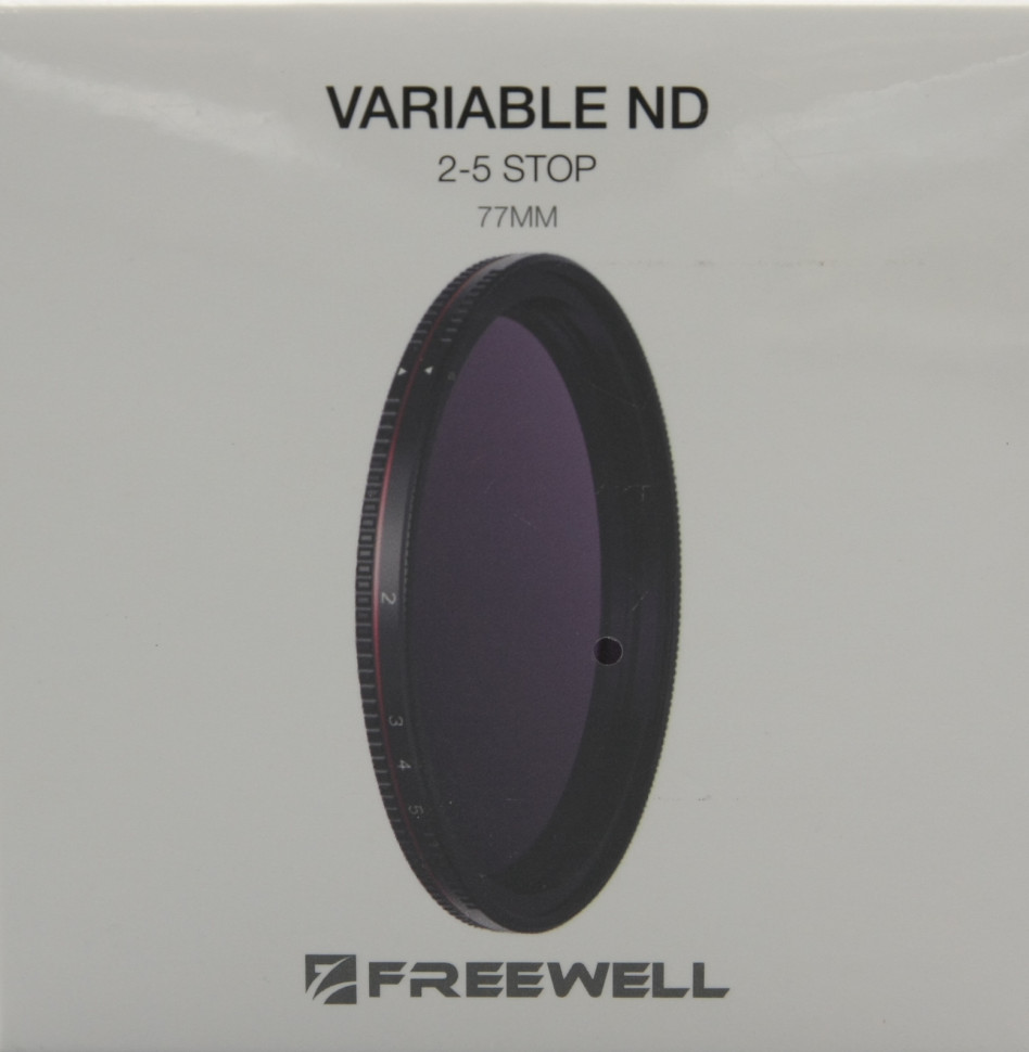Светофильтр Freewell Hard Stop Variable ND 2-5 Stop 82 mm
