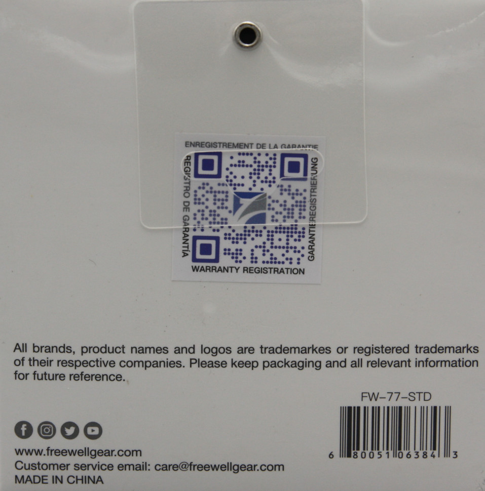 Светофильтр Freewell Hard Stop Variable ND 2-5 Stop 82 mm