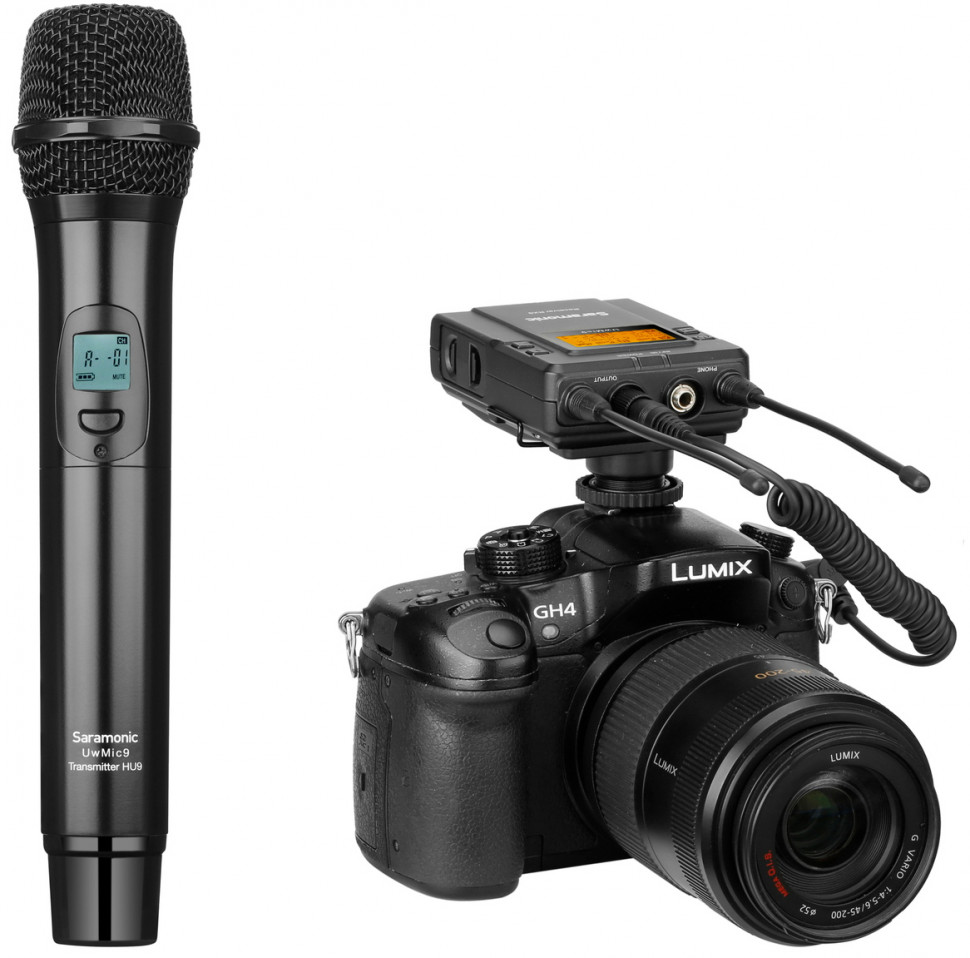 Беспроводная система Saramonic UwMic9 Kit4 (RX9+HU9)