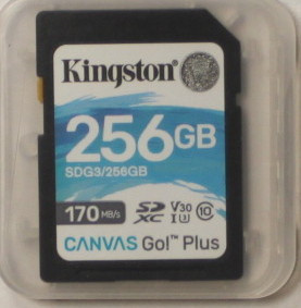 Kingston Canvas Go SDXC 256GB UHS-I (сост. 5)