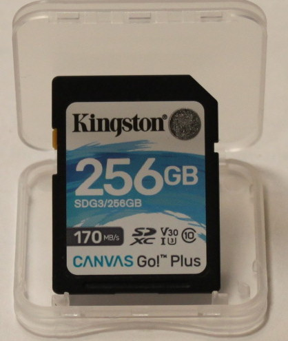 Kingston Canvas Go SDXC 256GB UHS-I (сост. 5)